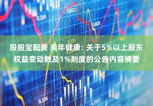 股股宝配资 美年健康: 关于5%以上股东权益变动触及1%刻度的公告内容摘要