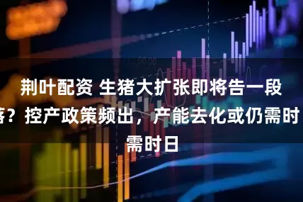 荆叶配资 生猪大扩张即将告一段落？控产政策频出，产能去化或仍需时日